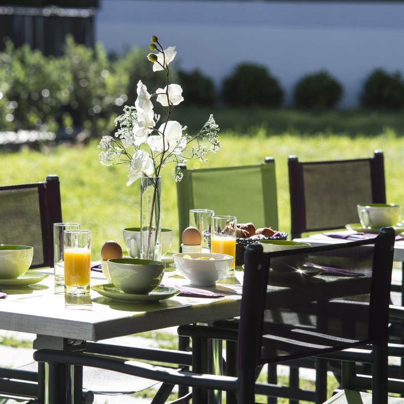Suite-Home Porticcio - petit déjeuner