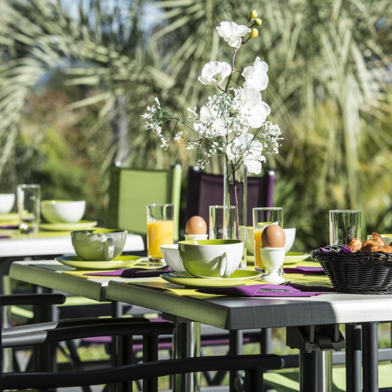 Suite-Home Porticcio - petit déjeuner